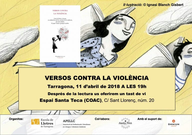 Lectura de «Versos contra violència»