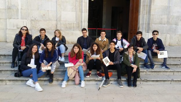 • Ruta literària Pin i Soler amb alumnes de l’institut Martí i Franquès (24/04/19)