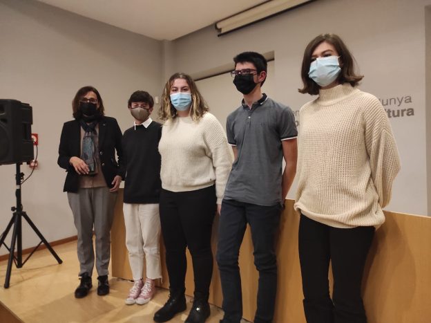 Mireia Mejías, Pau Llaó i Alan Triquell, guanyadors del 15è Premi Joves.lit